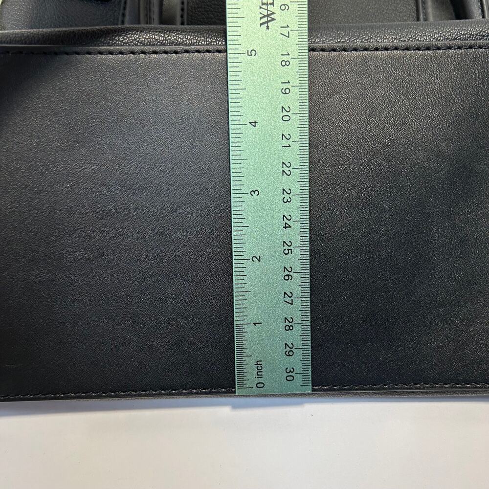 Michael Kors Hamilton‎ Pebbled Leather Sherpa Trimmed Crossbody/Satchel NWT - Picture 13 of 15